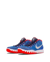 Chaussures de sport bleues Nike