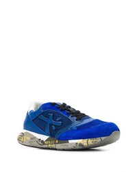 Chaussures de sport bleues White Premiata