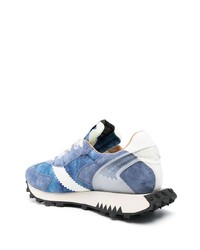 Chaussures de sport bleues RUN OF