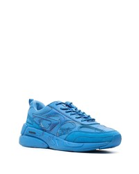 Chaussures de sport bleues Diesel