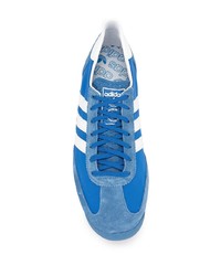 Chaussures de sport bleues adidas