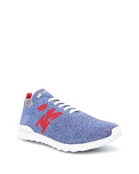 Chaussures de sport bleues Kiton