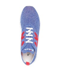 Chaussures de sport bleues Kiton