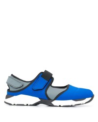 Chaussures de sport bleues Marni