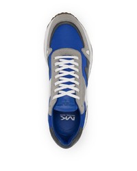 Chaussures de sport bleues Michael Kors