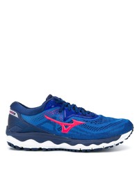 Chaussures de sport bleues Mizuno