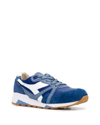 Chaussures de sport bleues Diadora