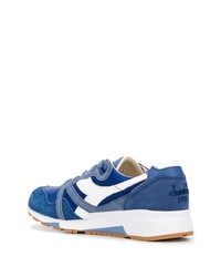 Chaussures de sport bleues Diadora