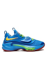 Chaussures de sport bleues Nike