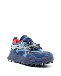 Chaussures de sport bleues Off-White