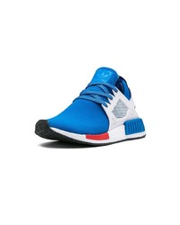 Chaussures de sport bleues adidas