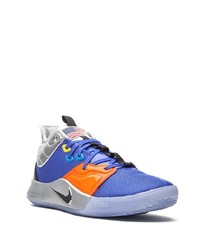 Chaussures de sport bleues Nike