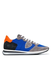 Chaussures de sport bleues Philippe Model Paris