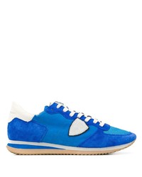 Chaussures de sport bleues Philippe Model Paris