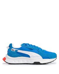 Chaussures de sport bleues Puma