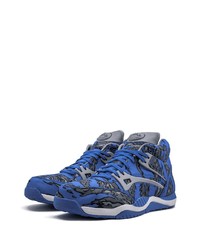 Chaussures de sport bleues Reebok