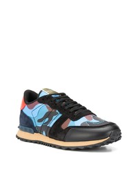 Chaussures de sport bleues Valentino Garavani