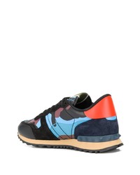 Chaussures de sport bleues Valentino Garavani