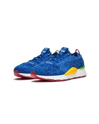 Chaussures de sport bleues Puma