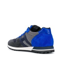 Chaussures de sport bleues Hogan