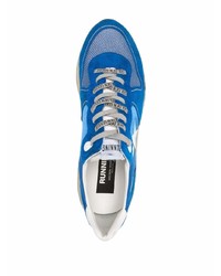 Chaussures de sport bleues Golden Goose