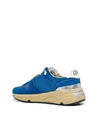 Chaussures de sport bleues Golden Goose