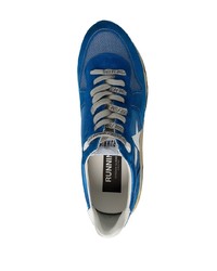 Chaussures de sport bleues Golden Goose