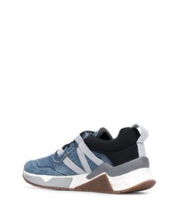 Chaussures de sport bleues Diesel