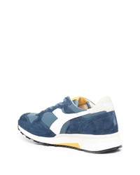 Chaussures de sport bleues Diadora