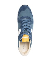 Chaussures de sport bleues Diadora