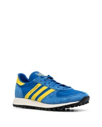 Chaussures de sport bleues adidas