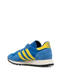 Chaussures de sport bleues adidas