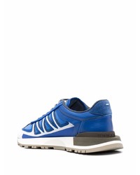 Chaussures de sport bleues Maison Margiela