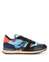 Chaussures de sport bleues Valentino Garavani