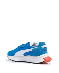 Chaussures de sport bleues Puma