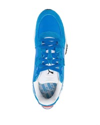 Chaussures de sport bleues Puma