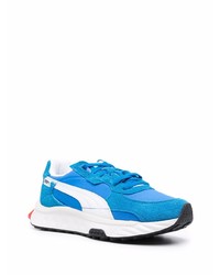 Chaussures de sport bleues Puma