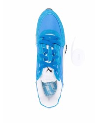 Chaussures de sport bleues Puma