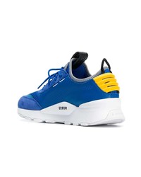 Chaussures de sport bleues Puma