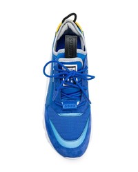 Chaussures de sport bleues Puma