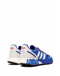 Chaussures de sport bleues adidas