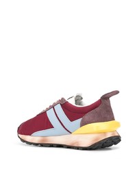 Chaussures de sport bordeaux Lanvin