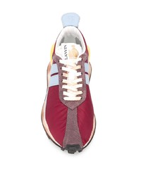 Chaussures de sport bordeaux Lanvin