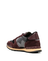 Chaussures de sport bordeaux Valentino Garavani