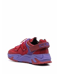 Chaussures de sport bordeaux Iceberg