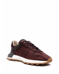 Chaussures de sport bordeaux Maison Margiela