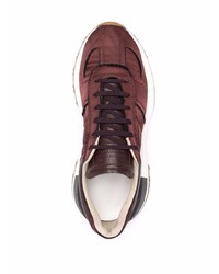 Chaussures de sport bordeaux Maison Margiela