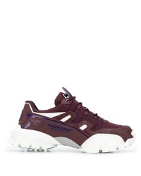 Chaussures de sport bordeaux Valentino Garavani