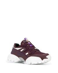 Chaussures de sport bordeaux Valentino Garavani