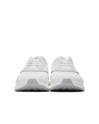 Chaussures de sport brodées blanches Y-3